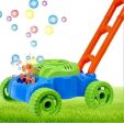 Bubble Blowing Lawn Mower with Bubble Solution Supply