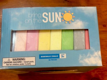 Bring On The Sun 48 Count Washable Non-Toxic Sidewalk Chalk*Assorted Colors* Online Sale