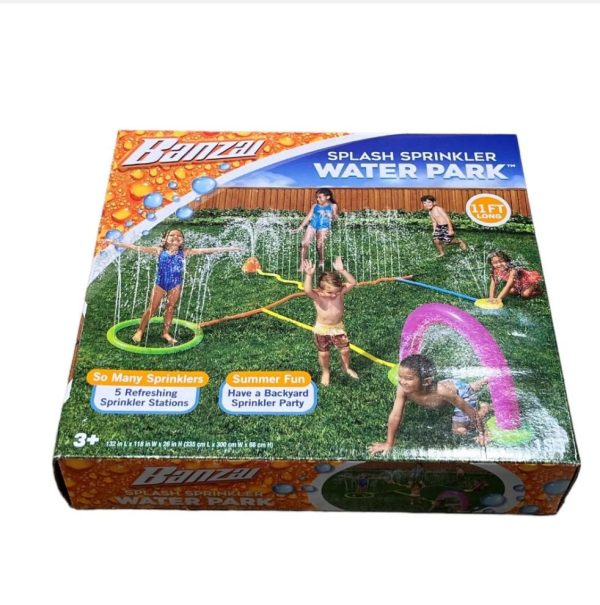 Banzai Splash Sprinkler Water Park Fashion