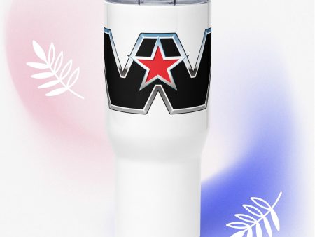 Western Start Emblem Travel mug with a handle on Sale