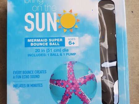 Bring On The Sun Mermaid Super Bounce Ball Online now