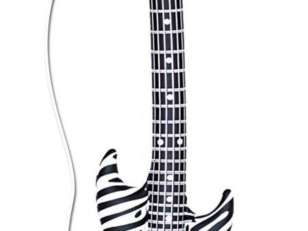 Aufblasbare Gitarre Zebra 105cm Discount