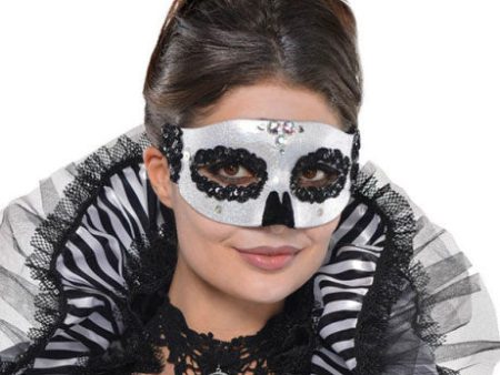 Venezianische Skelett Maske für Damen Supply