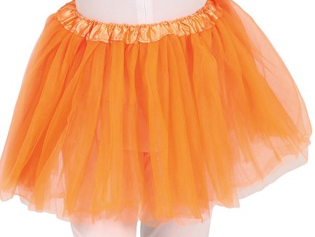 Mädchen Tutu 30cm orange For Cheap