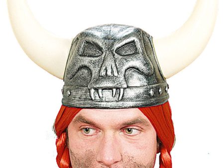 Schauriger Wikinger Helm für Erwachsene For Discount