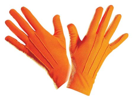 Handschuhe in orange Online now