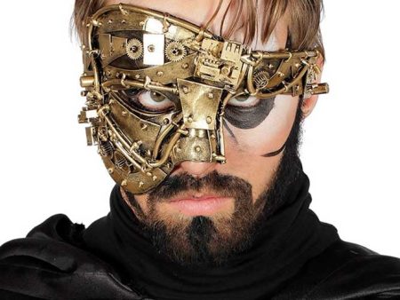 Steampunk Maske Henry gold on Sale