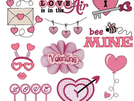 VALENTINE DOODLES SET 1 For Cheap