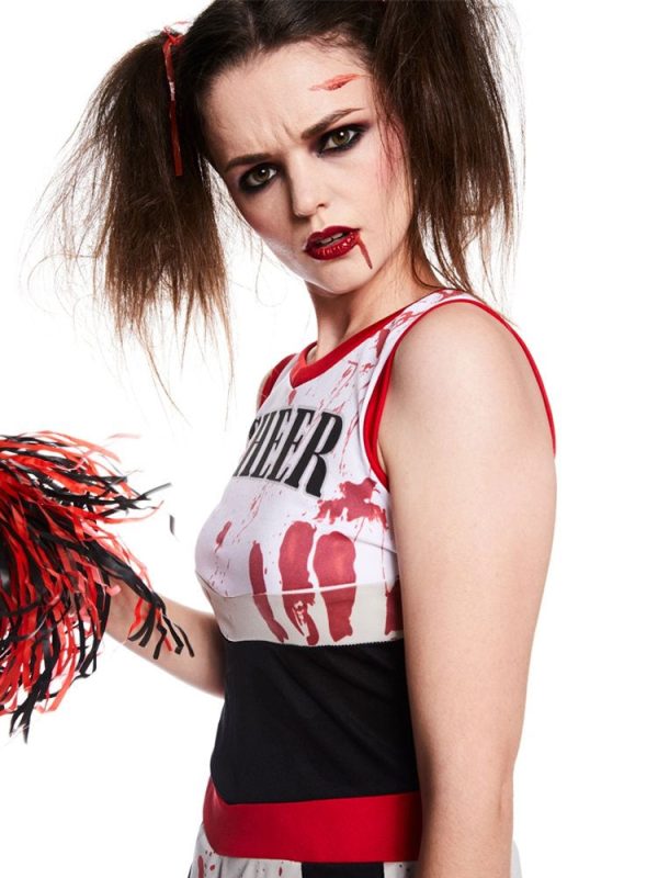 Zombie Cheerleader Girl Damenkostüm For Sale