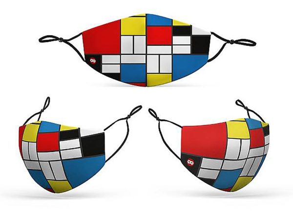 Mund-Nasen-Maske Mondrian Cheap