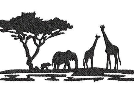 TREE_ELEPHANT_GIRAFFE_SHADOW Sale