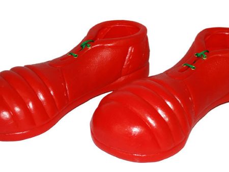 Clown Schuhe rot für Erwachsene Online