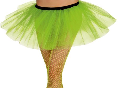 80er Party Tutu Rock neon-grün Hot on Sale