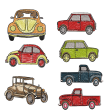 COLORING OLD CARS SET Discount