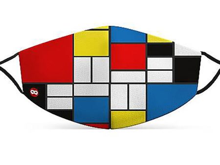 Mund-Nasen-Maske Mondrian Cheap