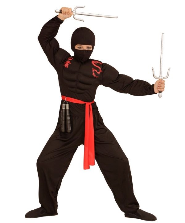 Shinobi Ninja Maske für Kinder Hot on Sale