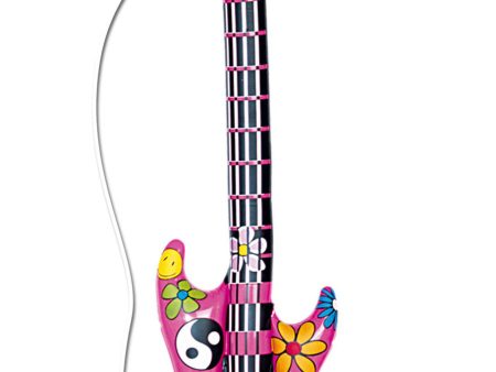 Aufblasbare Super Flower Power Gitarre Discount