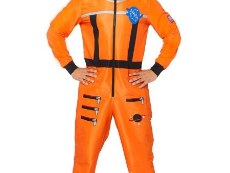 Weltraum Astronauten Kostüm für Herren orange Online