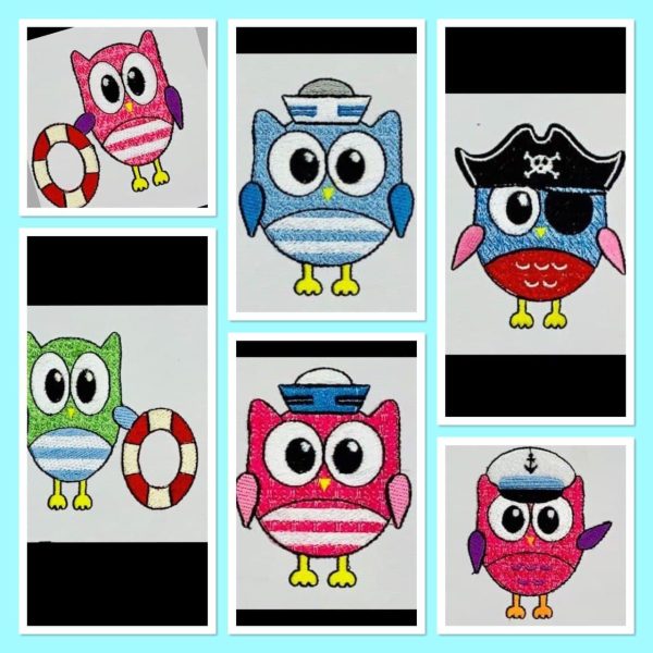 SAILOR OWLS SET Online Hot Sale