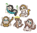 FLUFFY MONKEY SET Online Sale