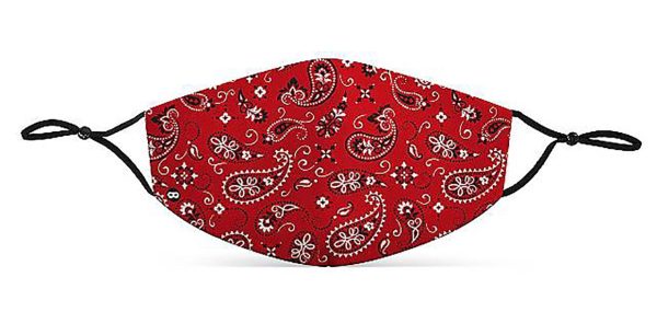 Mund-Nasen-Maske Bandana rot Supply