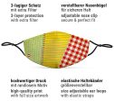 Mund-Nasen-Maske Flickenstrumpf on Sale