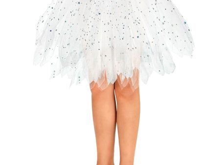 Glitzer Tutu für Mädchen weiß Hot on Sale