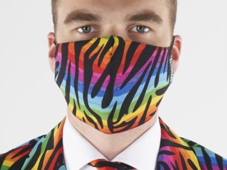 OppoSuits Wild Rainbow Gesichtsmaske Hot on Sale