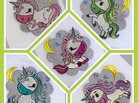 NIGHT TIME UNICORN SET For Cheap