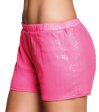 Neon Pailletten Hotpants pink For Sale