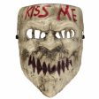 Kiss Me Horror Halloween Maske For Sale