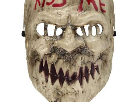 Kiss Me Horror Halloween Maske For Sale