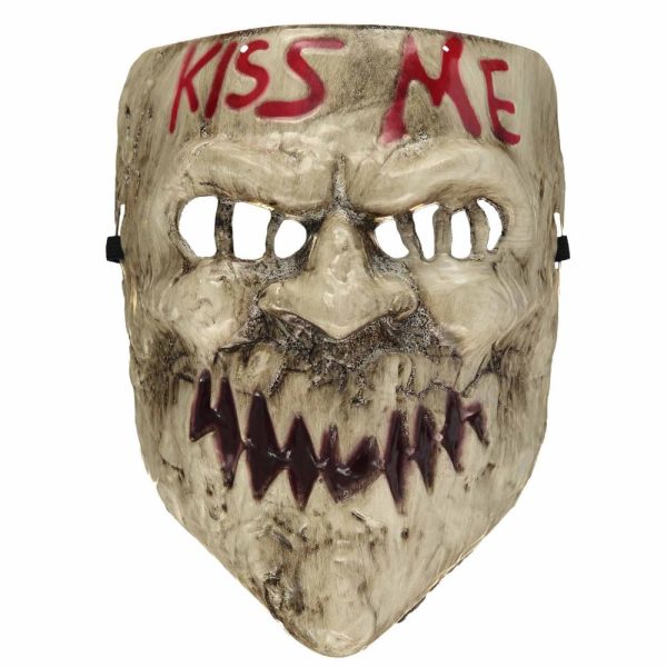 Kiss Me Horror Halloween Maske For Sale