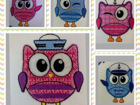 FLUFFY OWLS SET on Sale