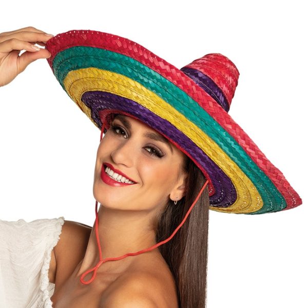 Sombrero bunt 49cm Hot on Sale